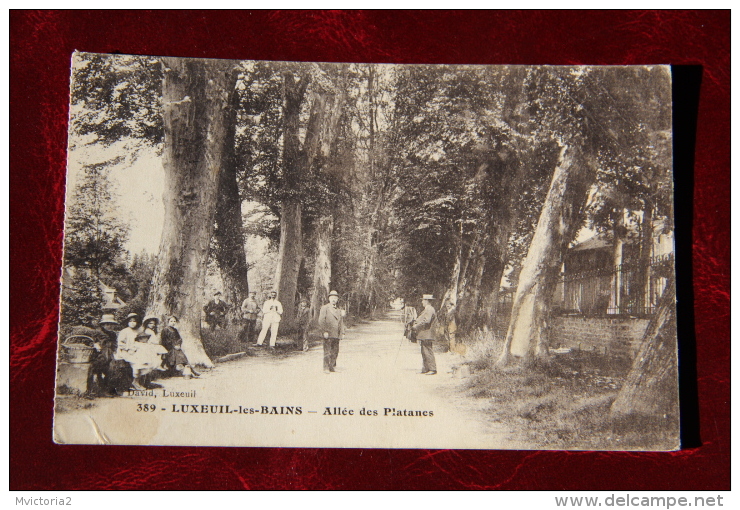 LUXEUIL LES BAINS - Allée Des Platanes - Luxeuil Les Bains