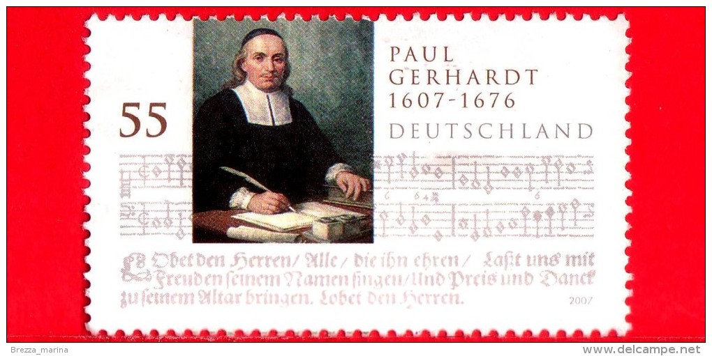 GERMANIA - Usato - 2007 - 400 Anni Della Nascita Di Paul Gerhardt, Compositore - Musica - 55 - Usati