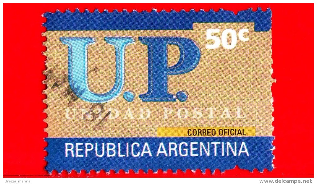 ARGENTINA - Usato - 2002 - U.P. - Unione Postale - Unidad Postal - 50 - Gebruikt