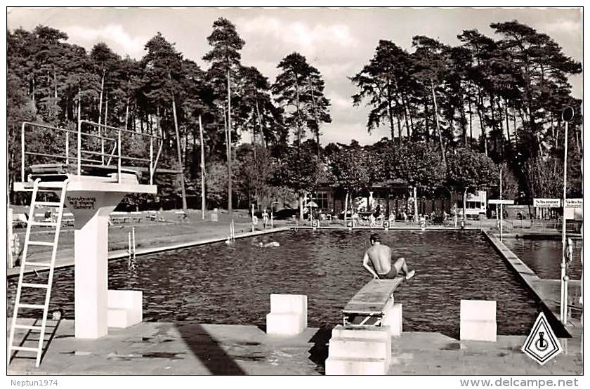 Bad Lippspringe, Thermal Freischwimmbad - Bad Lippspringe