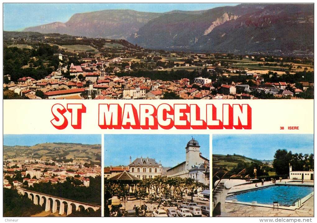 SAINT MARCELLIN CARTE MULTIVUES - Saint-Marcellin