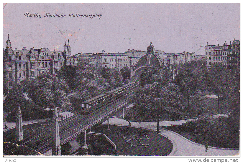 AK Berlin - Hochbahn Nollendorfplatz - Feldpost - 1917 (20133) - Schöneberg