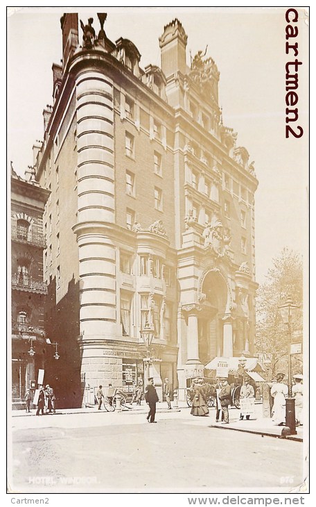 CARTE PHOTO : LONDON HOTEL WINDSOR - Other & Unclassified