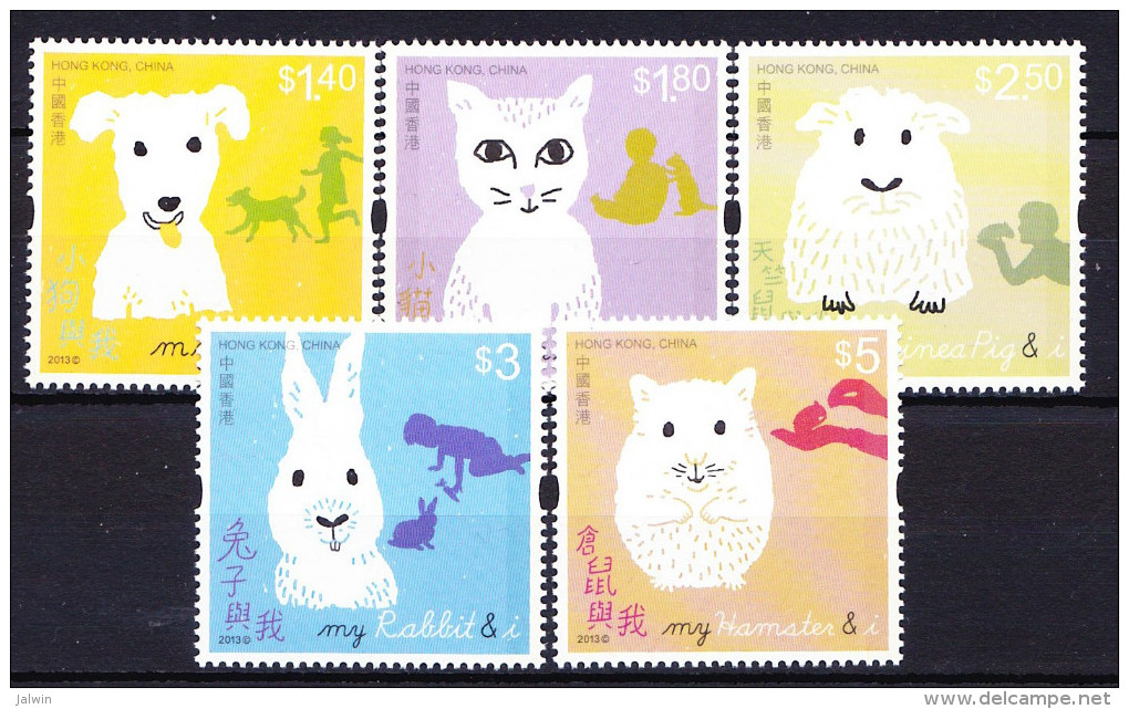 HONG KONG 2013 YT N° 1651, 1652, 1654, 1655 Et 1656 ** - Unused Stamps