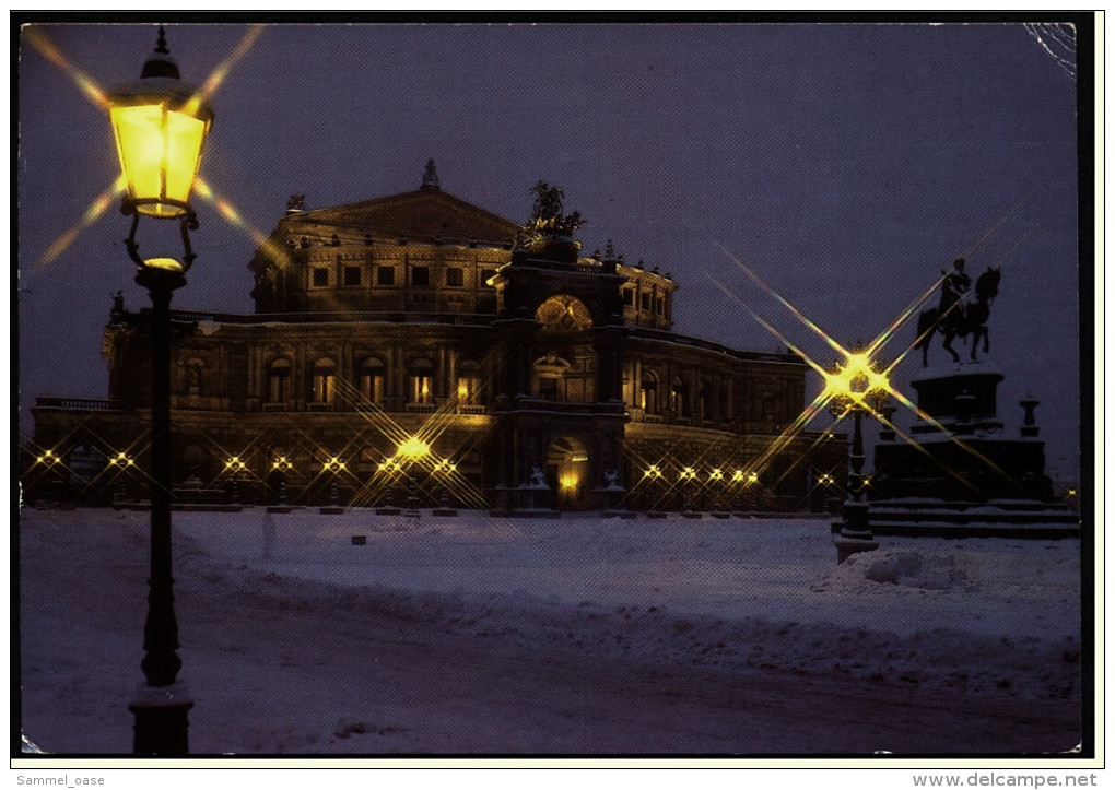 Dresden  -  Semperoper  -  Ansichtskarte Ca. 1985    (5342) - Moritzburg