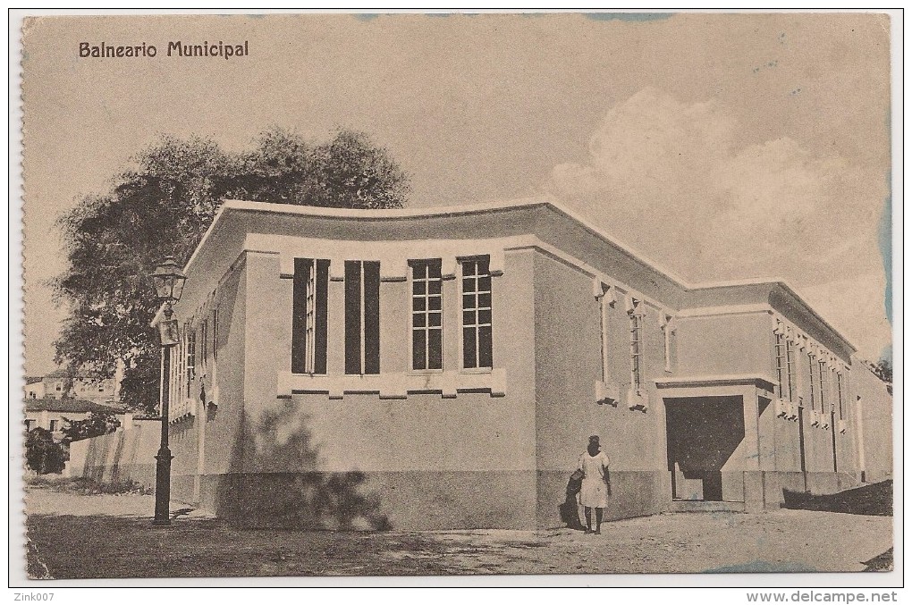 Postal Angola - Luanda - Loanda - Balneário Municipal - Carte Postale - Postcard - Angola