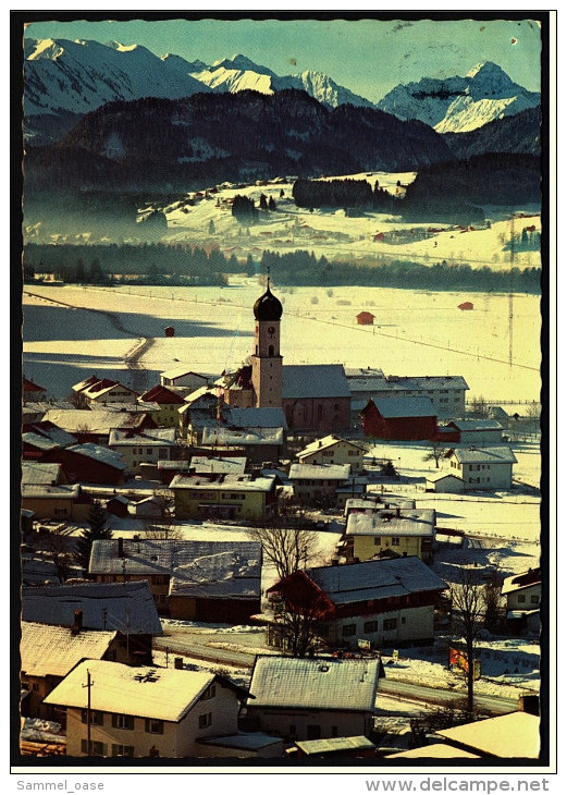 Sonthofen - Altstädten / Allgäu  -  Im Winter  -  Ansichtskarte Ca. 1978     (5348) - Sonthofen