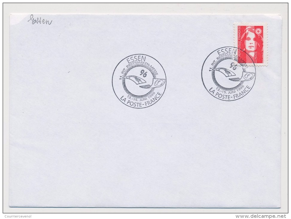 FRANCE - "ESSEN La Poste France" - (Présence De La France Aux Expos Philatéliques Internationales) 1996 - Briefmarkenausstellungen
