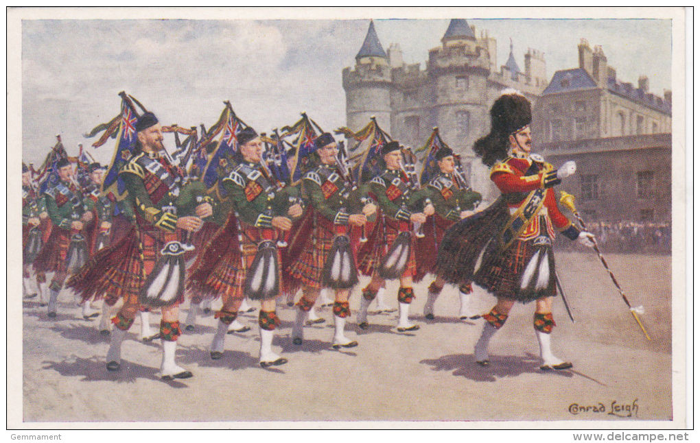 PIPES AND DRUMS OF THE QUEENS OWN CAMERON HIGHLANDERS - Autres & Non Classés