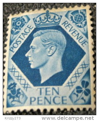 Great Britain 1937 King George VI 10d - Mint - Unused Stamps
