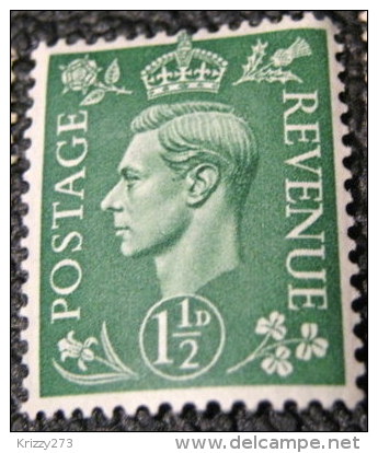 Great Britain 1951 King George VI 1.5d - Mint - Unused Stamps