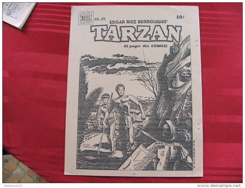 Tarzan John Carter Edgar Rice Burroughs Fanzine News Dateline N° 13 - Otros & Sin Clasificación