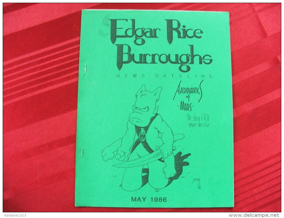 Tarzan John Carter Edgar Rice Burroughs Fanzine News Dateline N° 22 - Autres & Non Classés