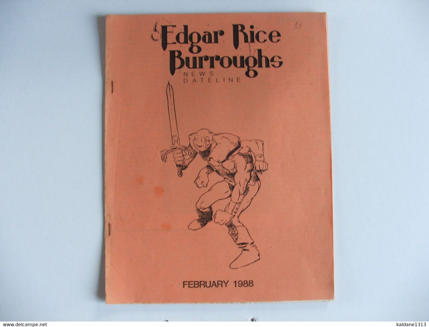 Tarzan John Carter Edgar Rice Burroughs Fanzine News Dateline N° 29 - Other & Unclassified