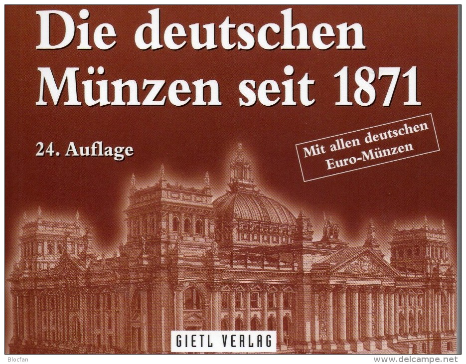 Jäger Münzen-Katalog Deutschland 2016 Neu 25€ Für Münzen Ab 1871 Und Numisbriefe Numismatic Coins Of Old And New Germany - Rame