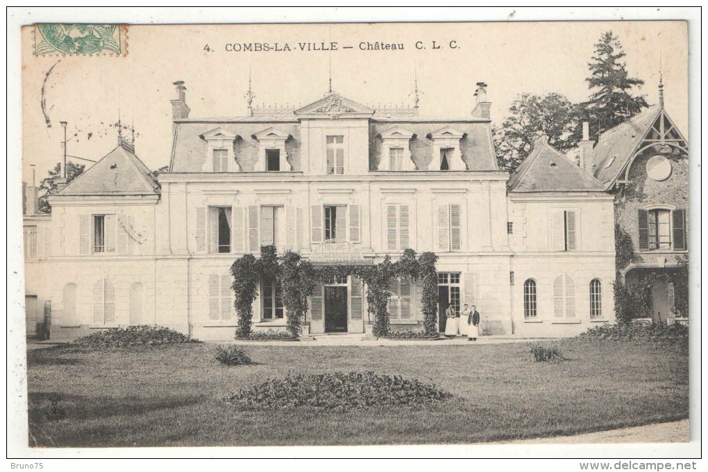 77 - COMBS-LA-VILLE - Château - CLC 4 - 1906 - Combs La Ville