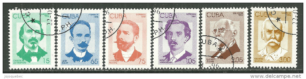 Cuba Oblitérérs, USED, INDEPENDENCE FIGHTERS - Usati