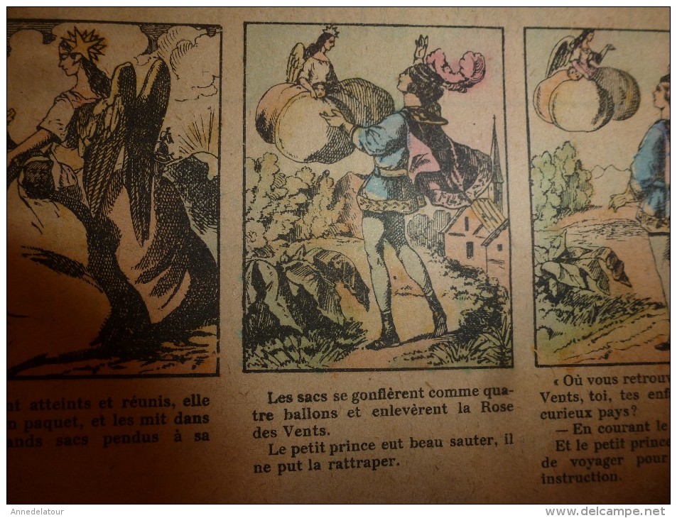 Vers 1900       Imagerie D'Epinal  N° 1218     LA ROSE DES VENTS (Conte Merveilleux)         Imagerie Pellerin - Collections