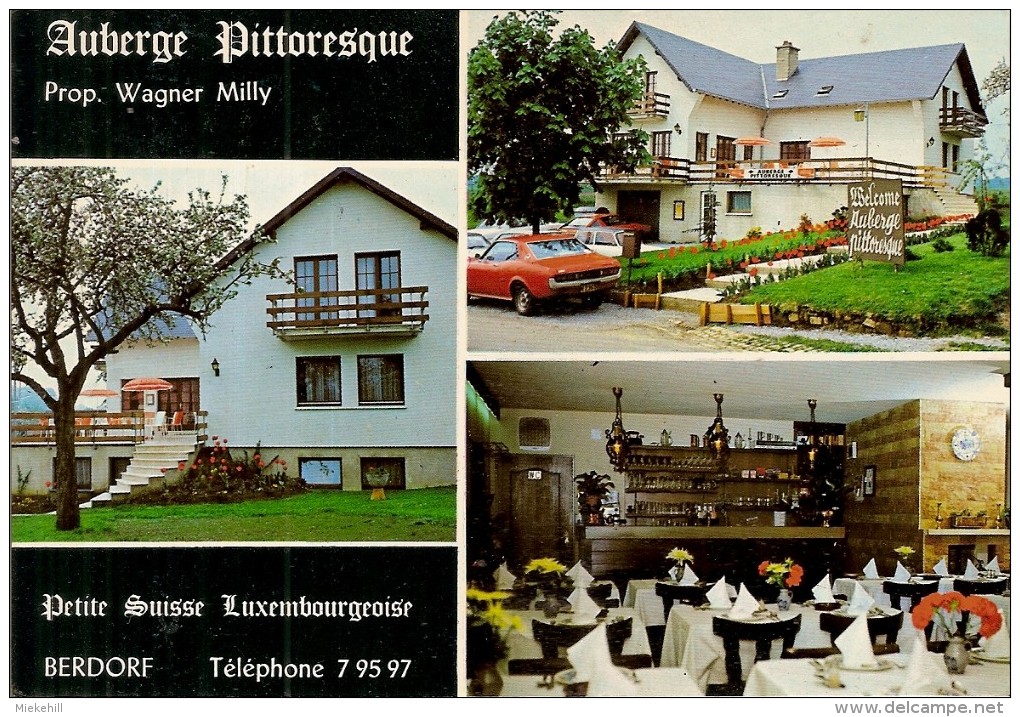 BERDORF-AUBERGE PITTORESQUE-PROPRIETAIRE WAGNER MILLY - Berdorf