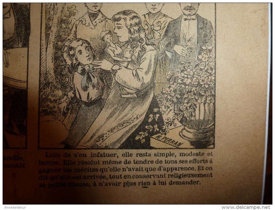 Vers 1900       Imagerie D'Epinal  N° 1059    LA STATUETT DE PLÂTRE        Imagerie Pellerin - Sammlungen