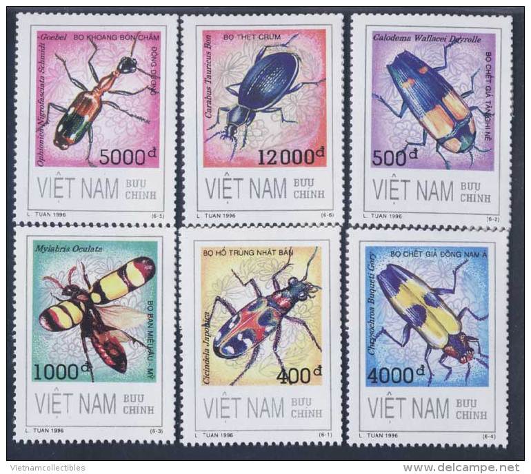 Vietnam Viet Nam MNH Perf Stamps 1996 : Useful Insects / Insect (Ms732) - Vietnam