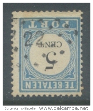 Puntstempel 22 (Delft) Op Nvph 6 - Strafportzegels