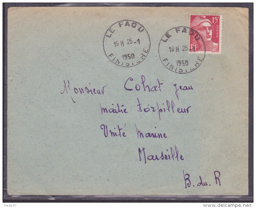 Cachet Militaire - Lettre - Cachets Militaires A Partir De 1900 (hors Guerres)