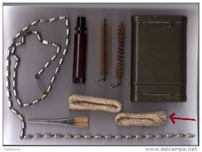 MAUSER 98 : Mèche En Coton Pour Kit Nettoyage Et Entretien RG 34 REINIGUNGSGERAT - Decorative Weapons