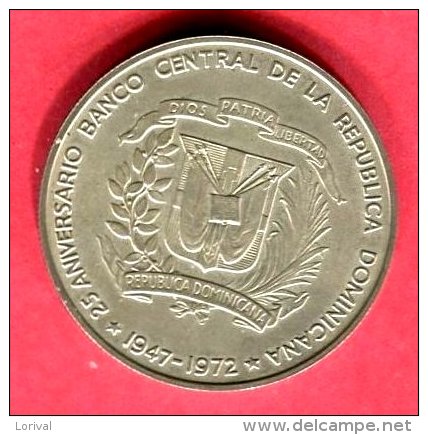 1 PESO 1947-72 ( KM 31  ) TTB 45 - Dominicaanse Republiek