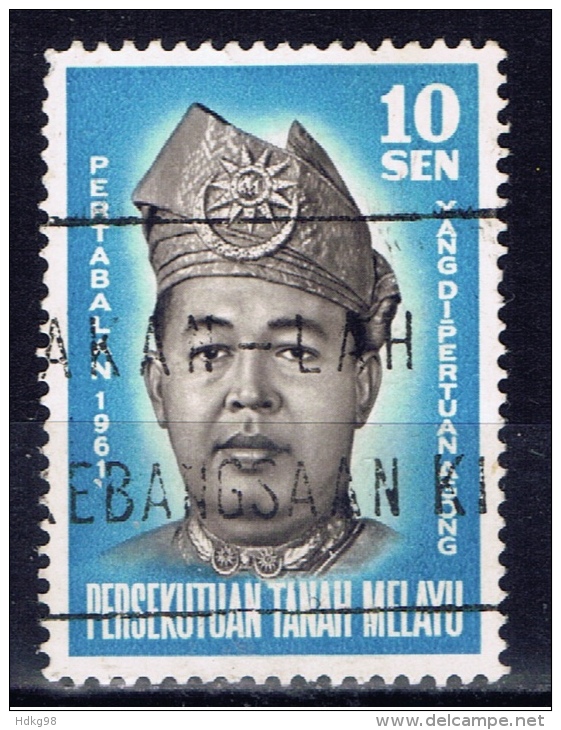 MAL+ Malaya 1961 Mi 19 Yang Di-Pertuan Agong - Federation Of Malaya