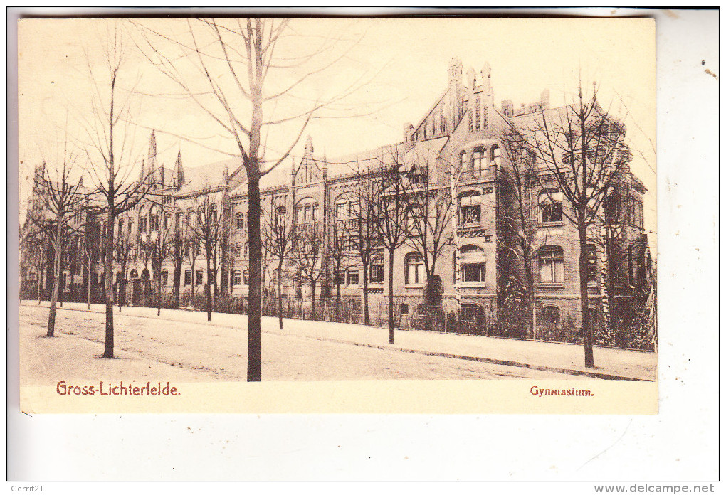 1000 BERLIN - LICHTERFELDE, Gymnasium - Lichterfelde