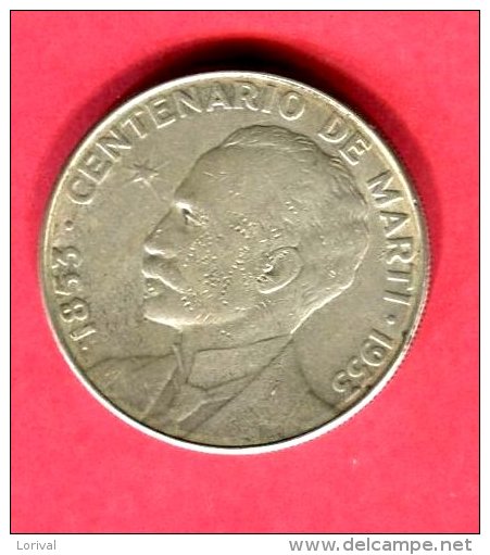 1 PESO MARTI 1953  ( KM  29) TB+ 32 - Cuba