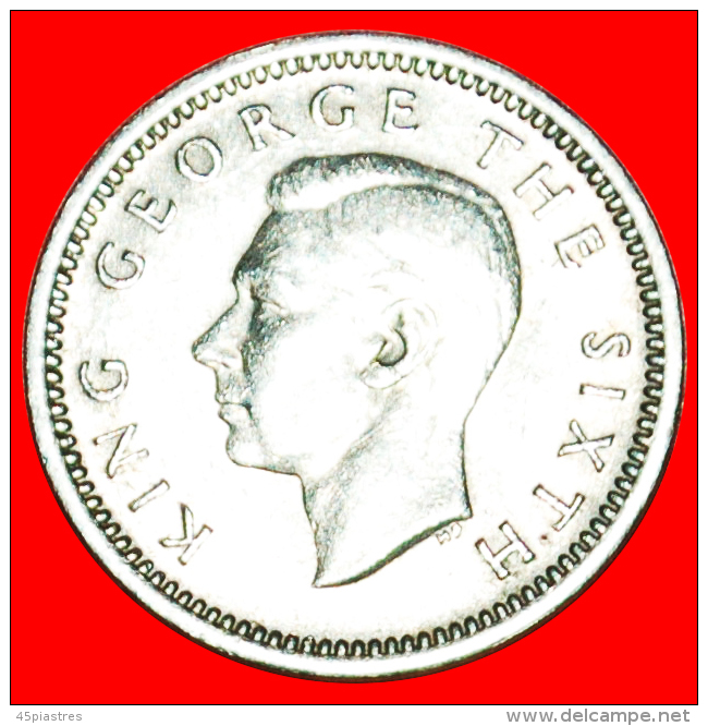 + WEAPON: NEW ZEALAND&#9733; 3 PENCE 1950! RARITY! LOW START &#9733; NO RESERVE! George VI (1937-1952) - Nueva Zelanda