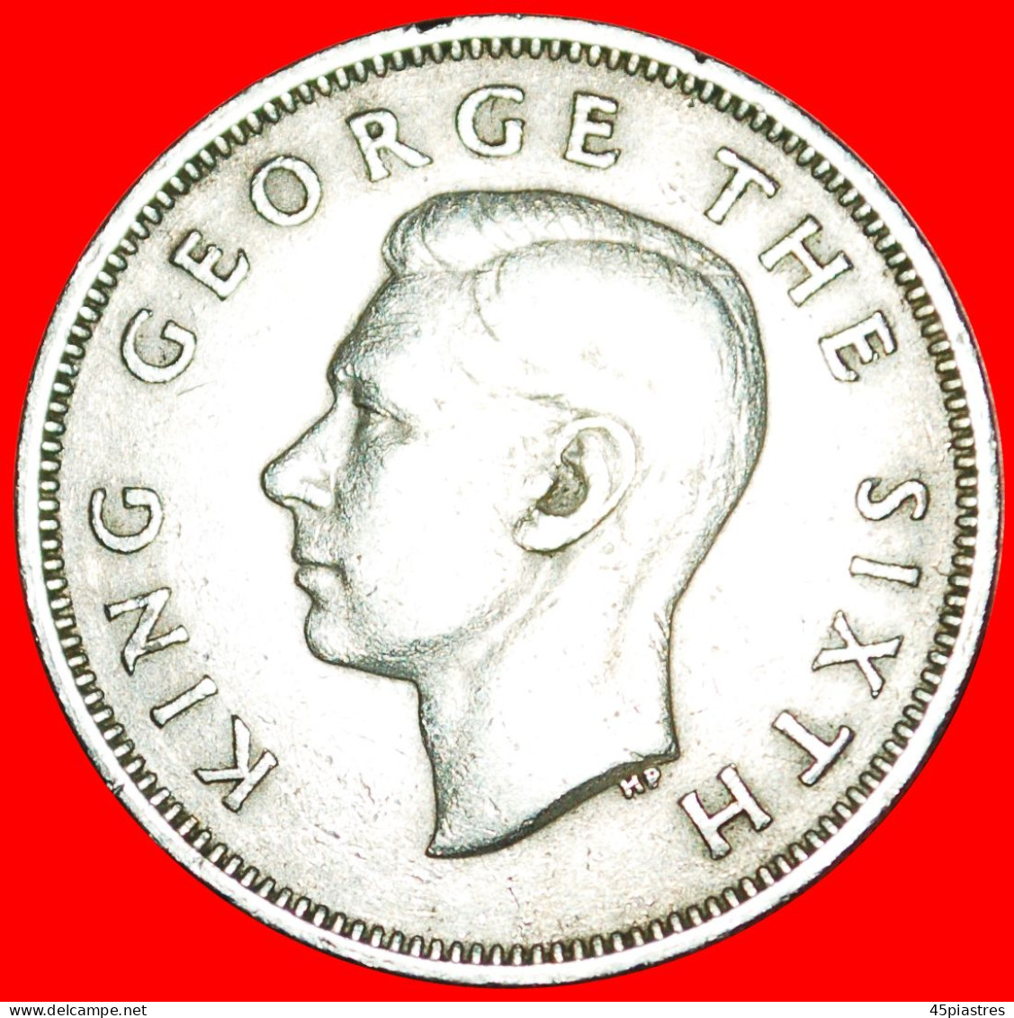 + KIWI BIRD: NEW ZEALAND ★ FLORIN 1948! LOW START! ★ NO RESERVE! George VI (1937-1952) - Neuseeland