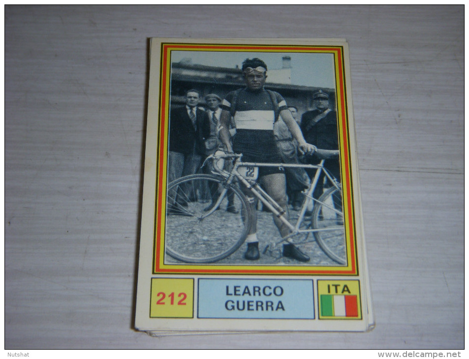 CYCLISME CARTE PANINI 212 SPRINT 71 LEARCO GUERRA ITALIE - Ciclismo