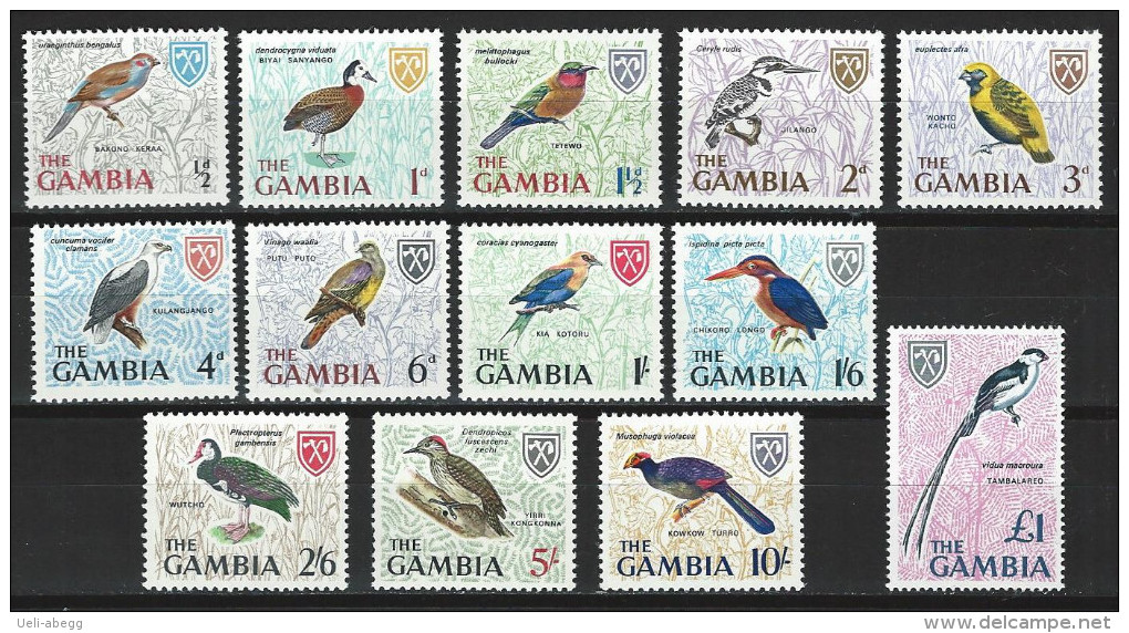 Gambia Mi 210-22, SG 233-45 ** MNH - Autres & Non Classés
