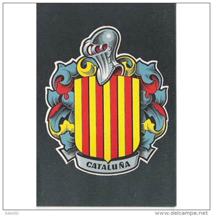 BCNTP3604-D340.Postal De BARCELONA.blasones.ESCUDO DE CATALUÑA - Otros & Sin Clasificación