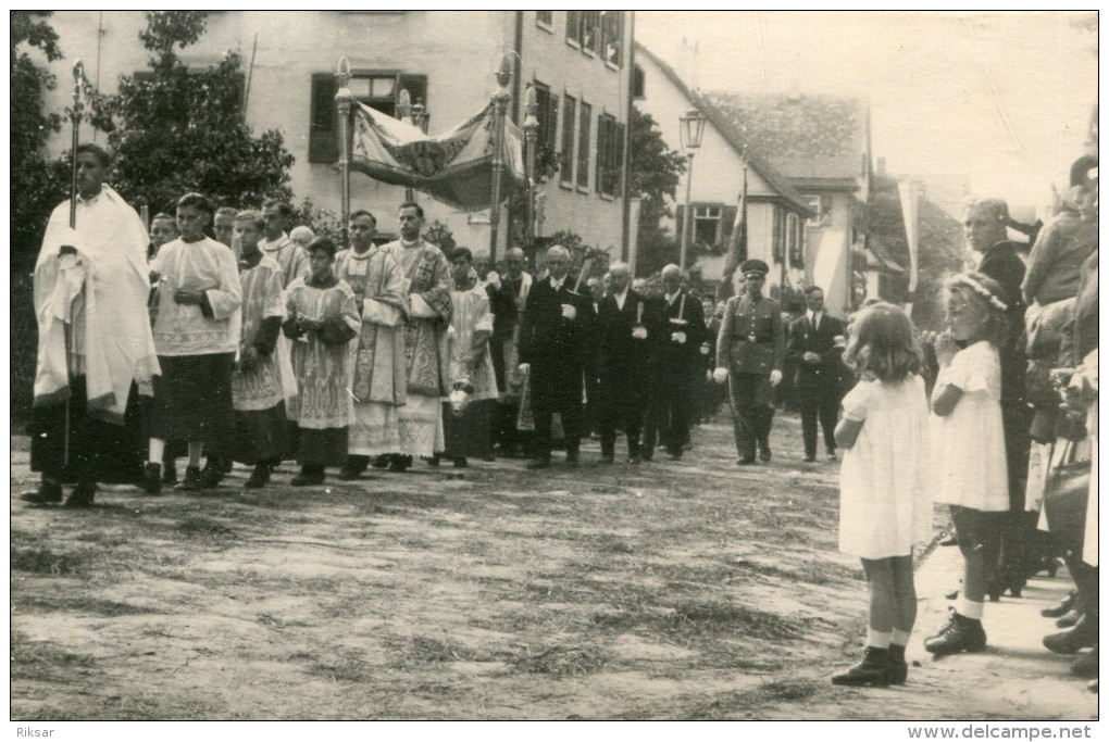 ALLEMAGNE(ROTENBURG) PROCESSION DE LA FETE DIEU 1946(PHOTO) - Rotenburg (Wümme)