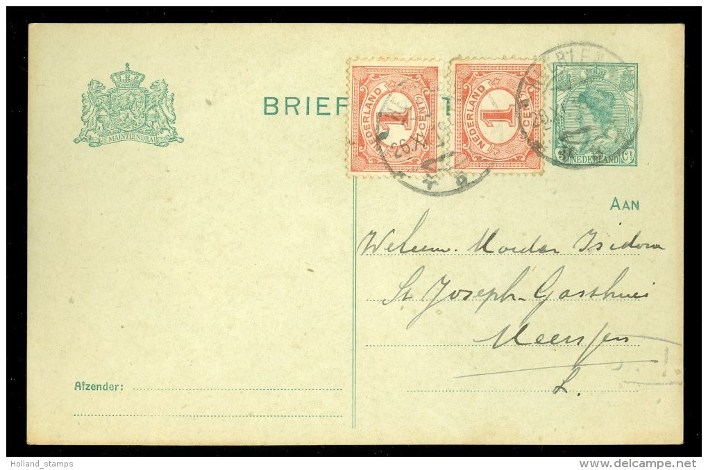 HANDGESCHREVEN BRIEFKAART Uit 1919 Gelopen Van HEERLEN Naar MEERSSEN (10.060L) - Postal Stationery