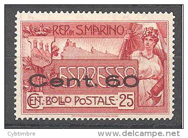 Saint Marin: Yvert Expres N° 3* - Timbres Express