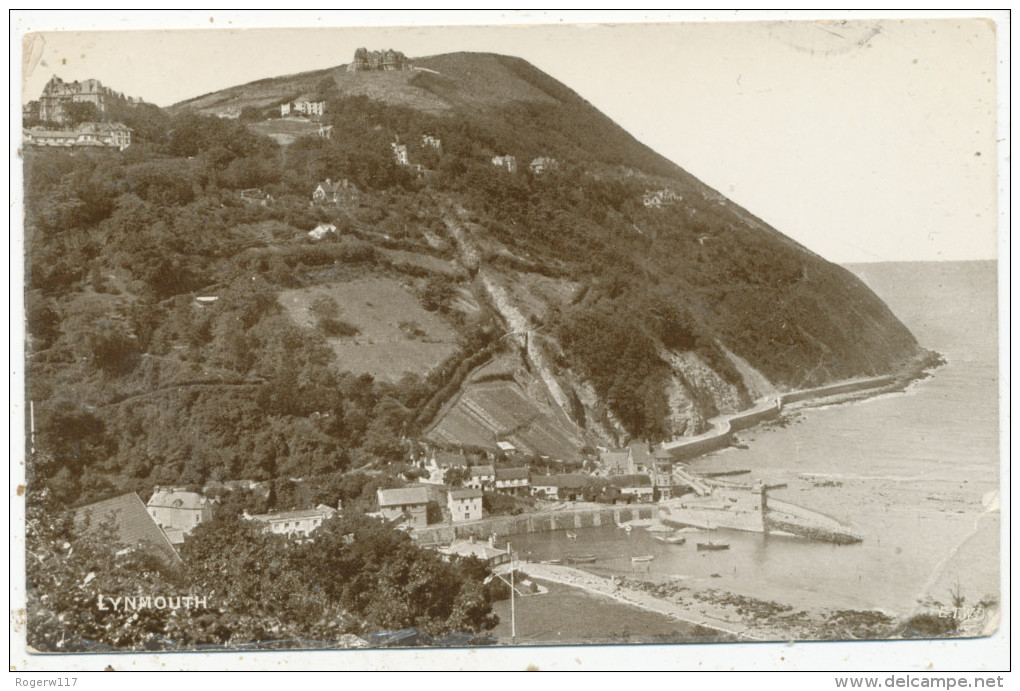 Lynmouth, 1916 Postcard - Lynmouth & Lynton