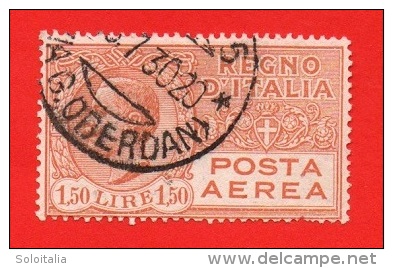 1926/28 (A6) Effige Di Vittorio Emanuele III Lire 1,50 - Usato - Leggi Il Messaggio Del Venditore - Posta Aerea