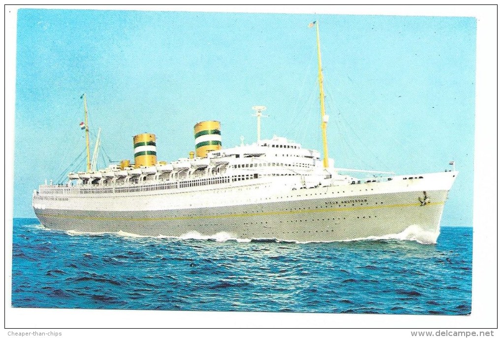 Holland-America Line - S. S. Nieuw Amsterdam - Steamers