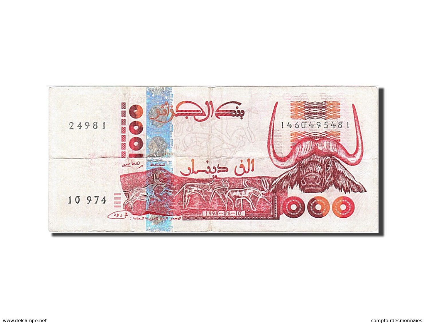 Billet, Algeria, 1000 Dinars, 1998, KM:140, TTB - Algerien