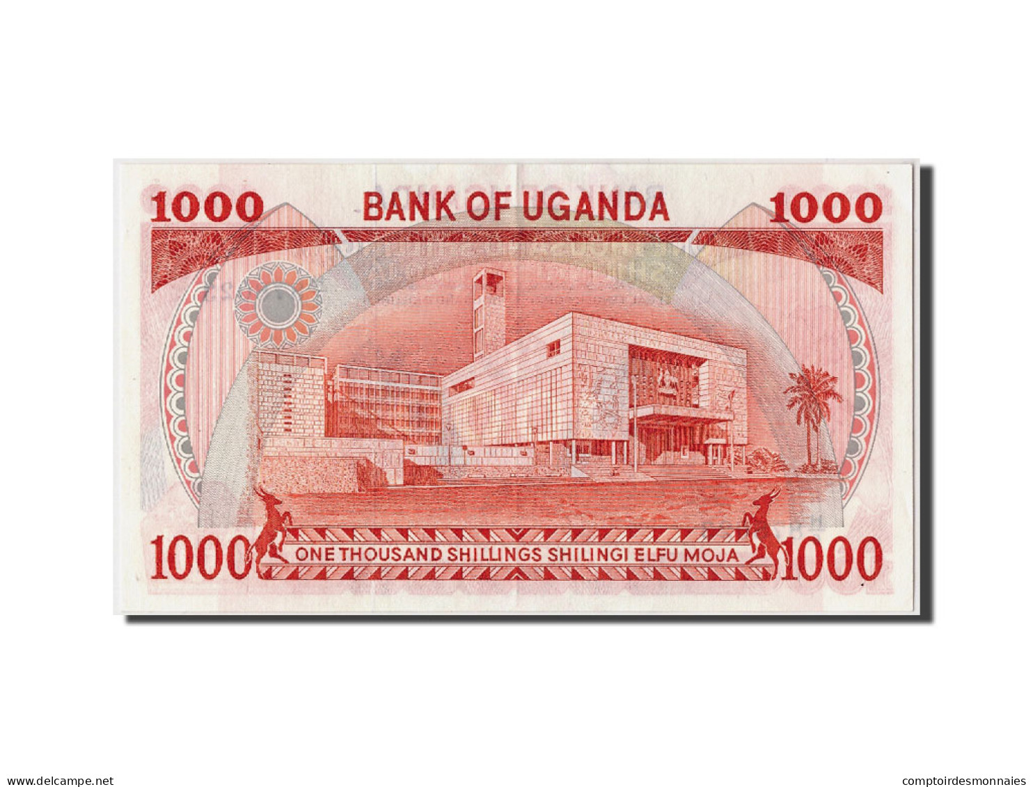 Billet, Uganda, 1000 Shillings, 1986, Undated, KM:26, NEUF - Uganda