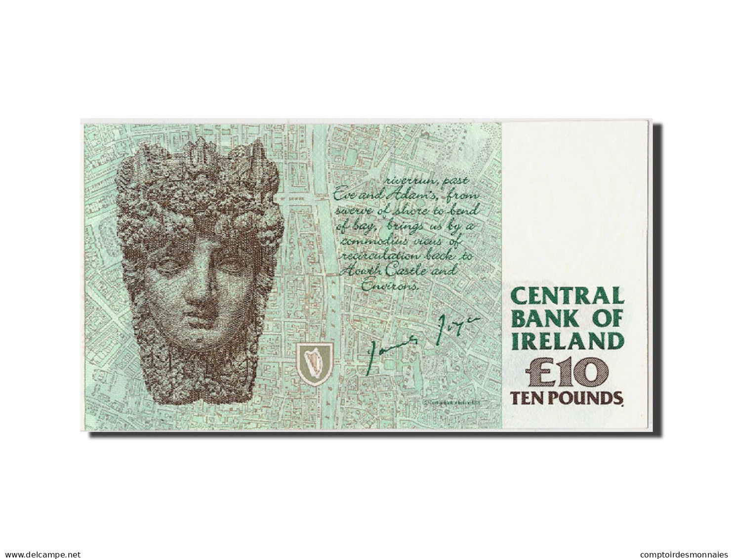 Billet, Ireland - Republic, 10 Pounds, 1993, 1993-07-14, KM:76a, NEUF - Ierland