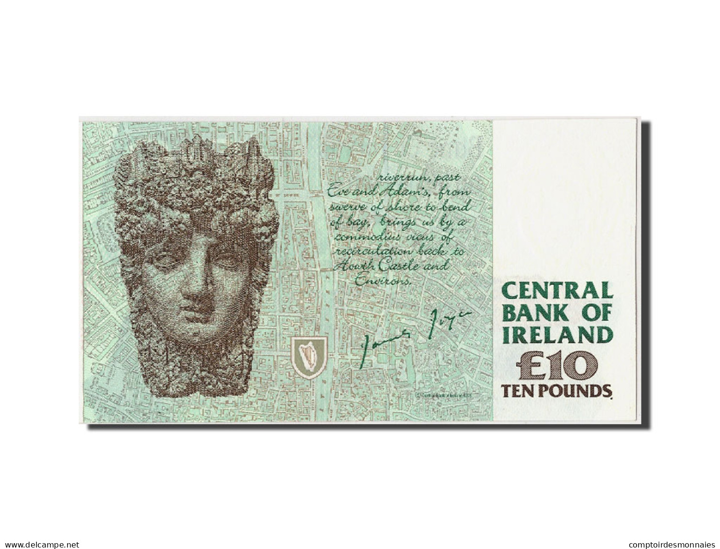 Billet, Ireland - Republic, 10 Pounds, 1993, 1993-07-14, KM:76a, NEUF - Irland