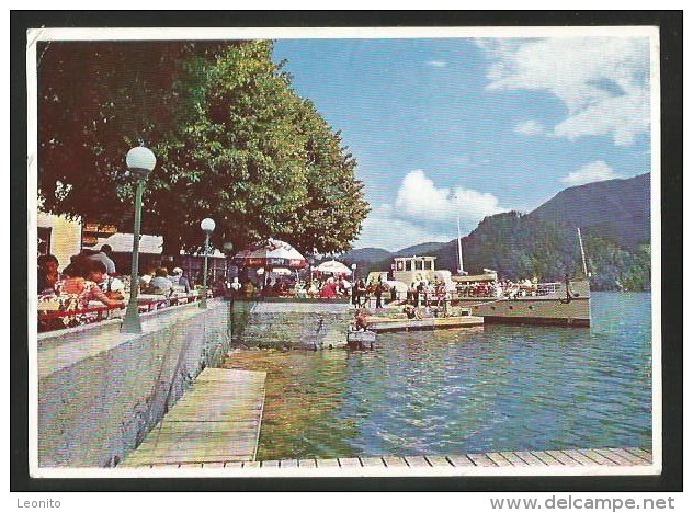 ST. GILGEN Salzburg FISCHERS SEERESTAURANT Und TERRASSENCAFE Am Wolfgangsee 1956 - St. Gilgen