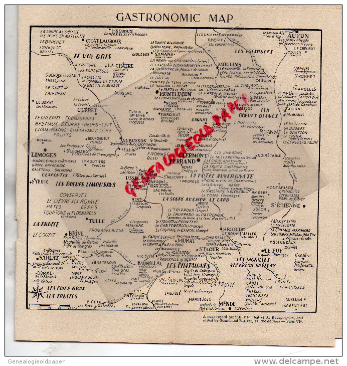 63- 03-43-15- CLERMONT FERRAND-VICHY-SAINT NECTAIRE-BOURBOULE-LE PUY-AURILLAC-BRIOUDE-ISSOIRE-1949 - Dépliants Touristiques