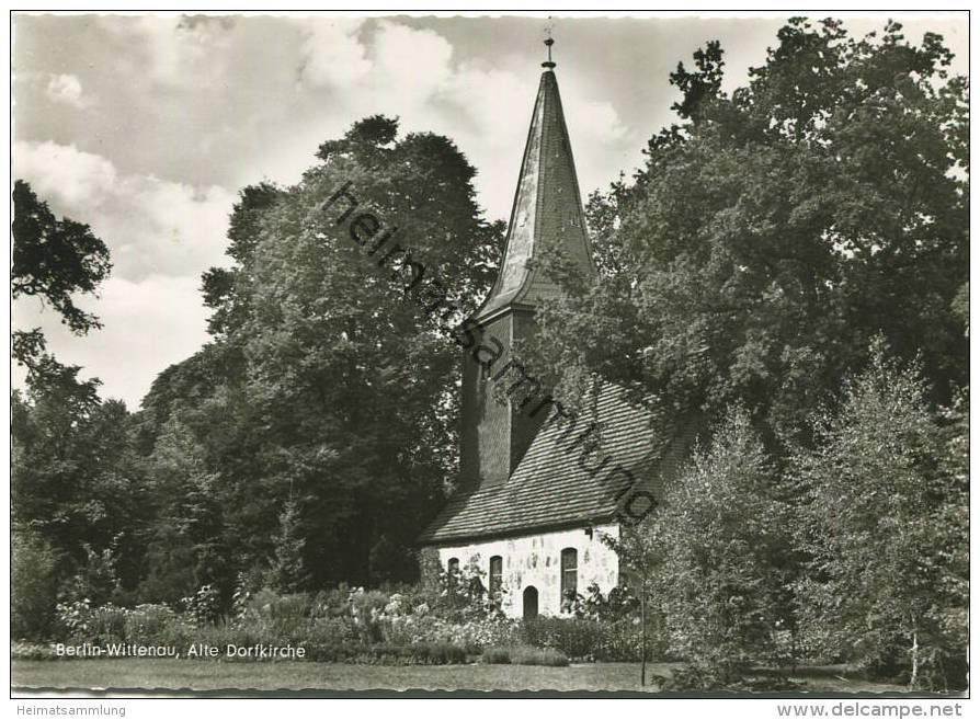 Berlin-Wittenau - Alte Dorfkirche - Foto-AK Grossformat - Verlag Kunst Und Bild Berlin - Reinickendorf